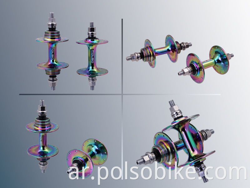 fixed gear hub oil slick